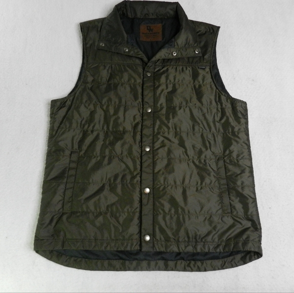 Duckworth Wool Vest Mens Large Spruce Merino Lined WoolCloud USA - Picture 2 of 10